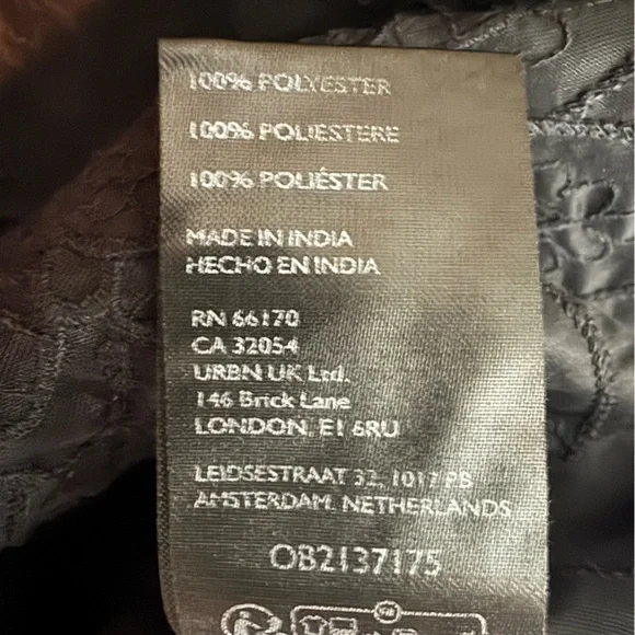 Anthropologie Velvet The Lainie Black Long-Sleeve Lace Cutwork Blouse M - Picture 13 of 13